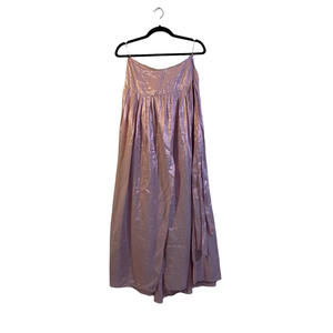 Forte_Forte Long Pink Skirt
